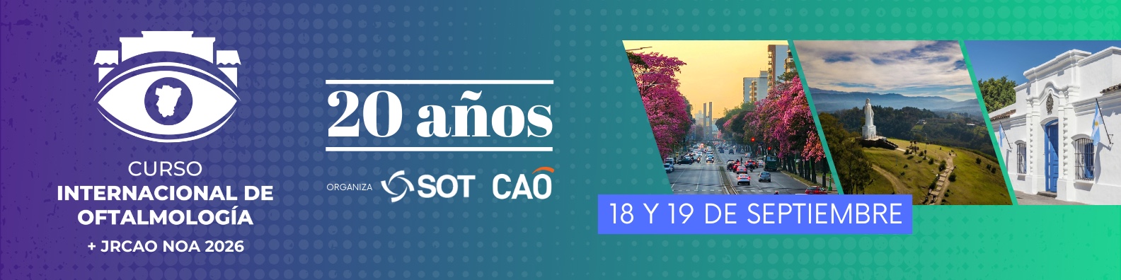 Curso Internacional de Oftalmología + JRCAO NOA 2026